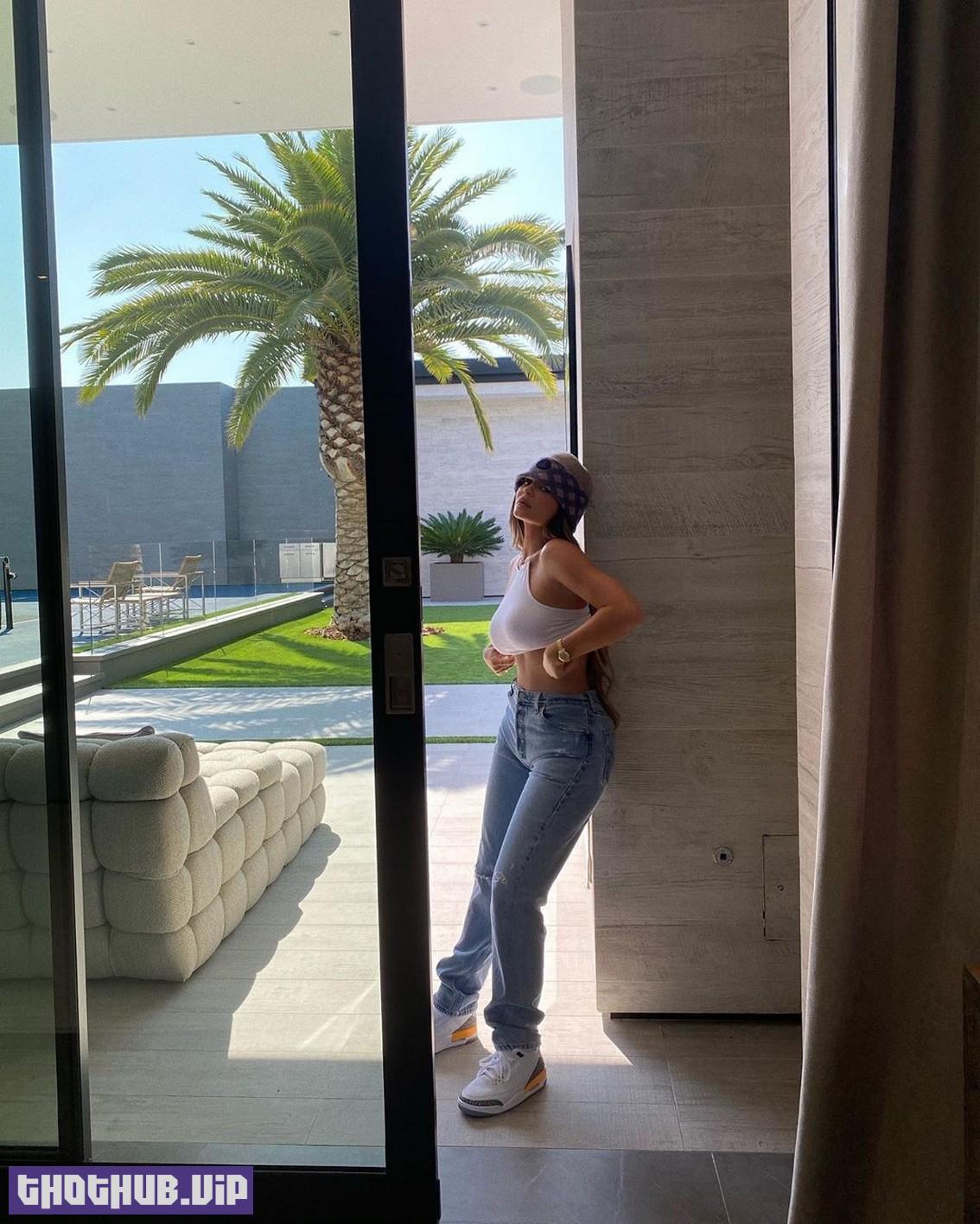 1667146261 107 Kylie Jenner Showed Off Big Tits In A White Top