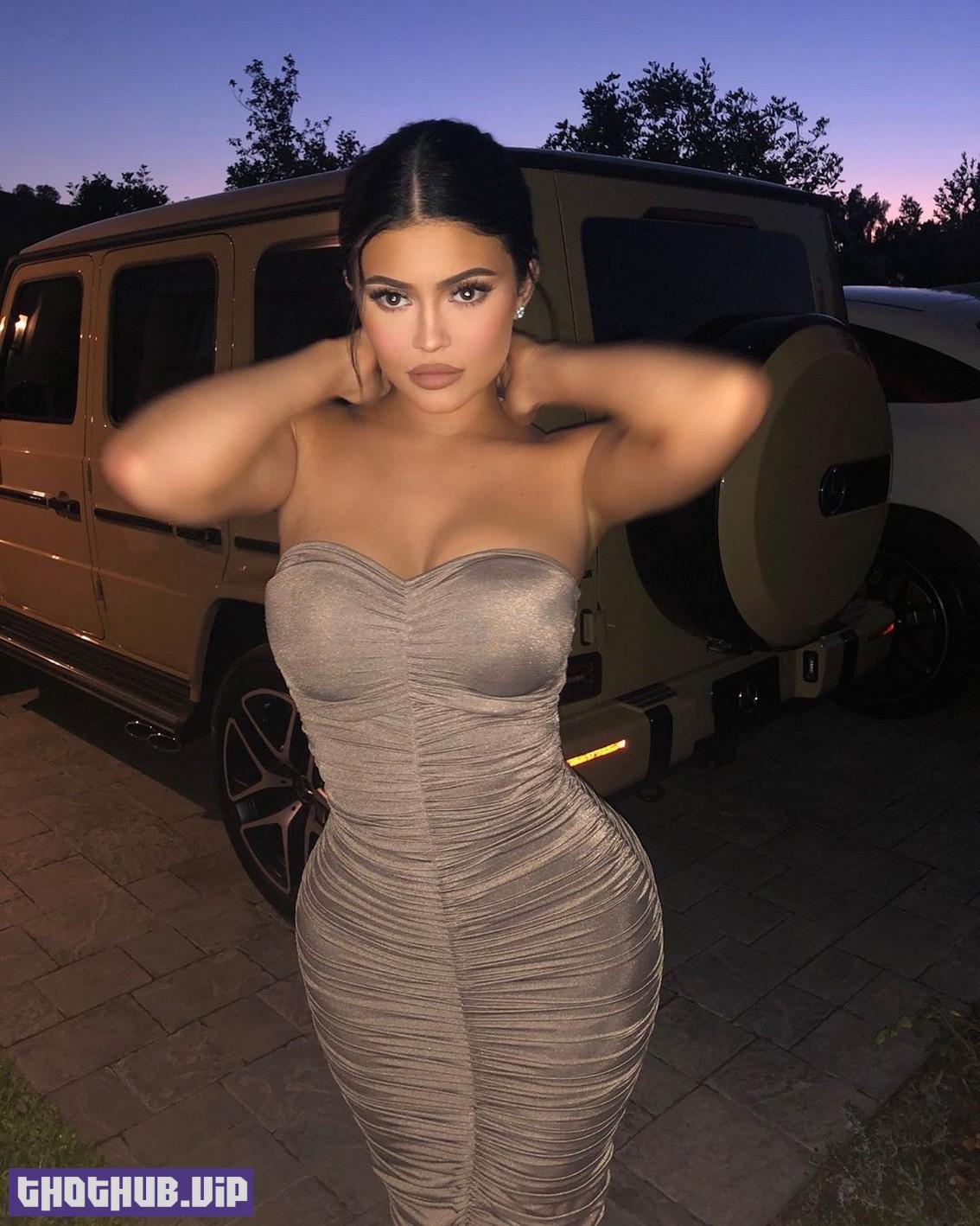 1667146262 76 Kylie Jenner Showed Off Big Tits In A White Top