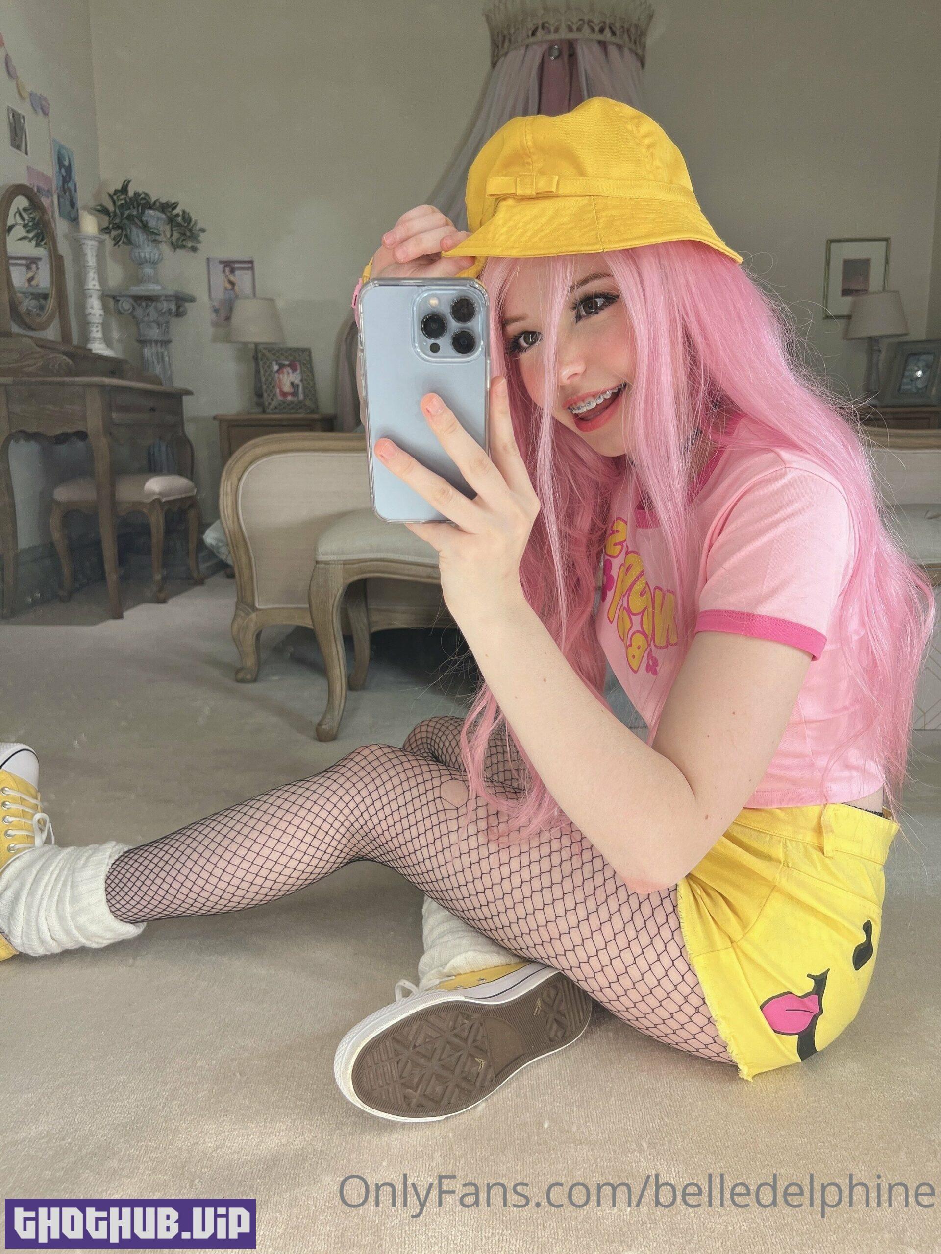1667572862 381 Top Sexy Belle Delphine Yellow Hat Nude NSFW Porn Leak