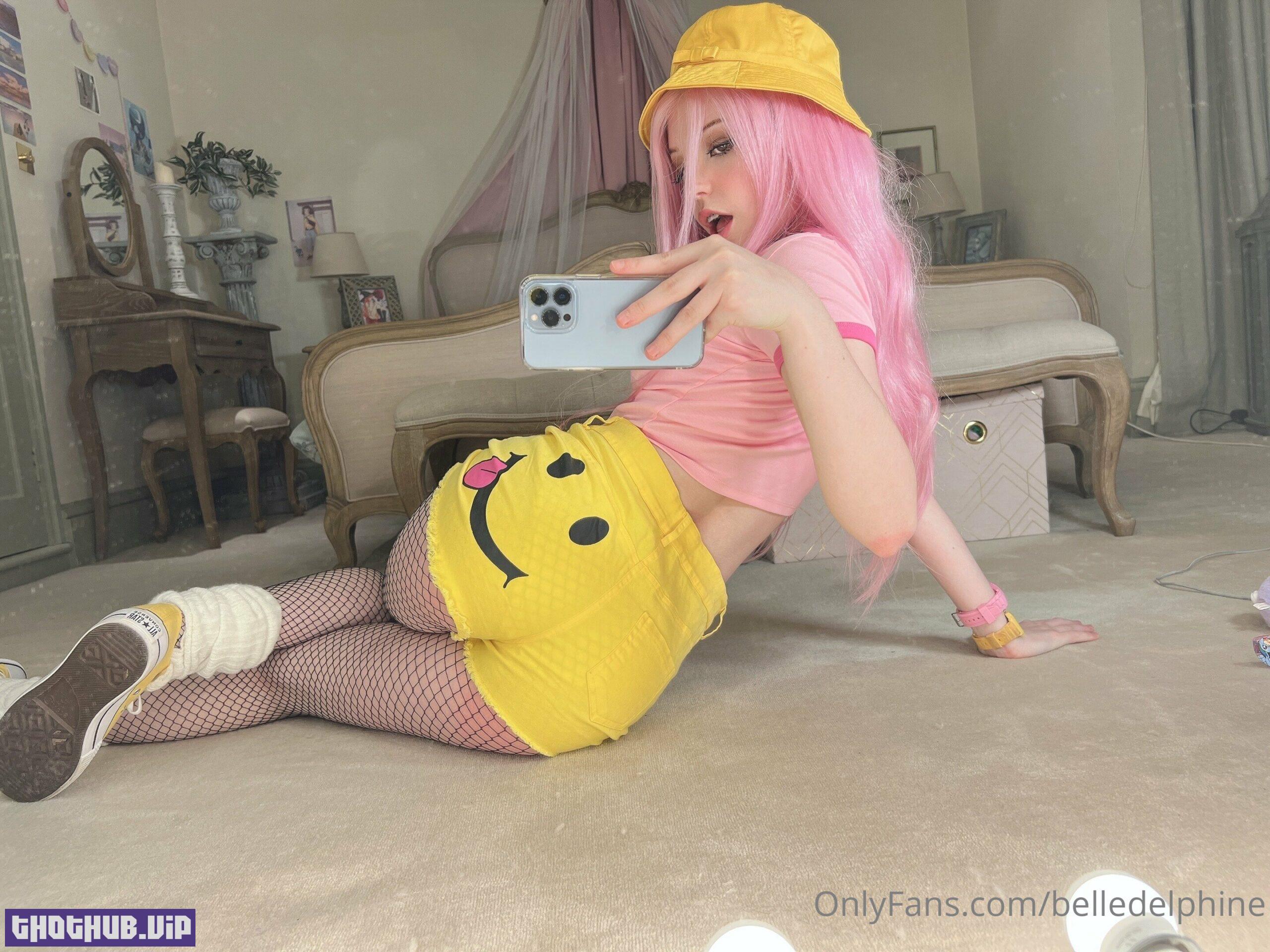 1667572880 782 Top Sexy Belle Delphine Yellow Hat Nude NSFW Porn Leak