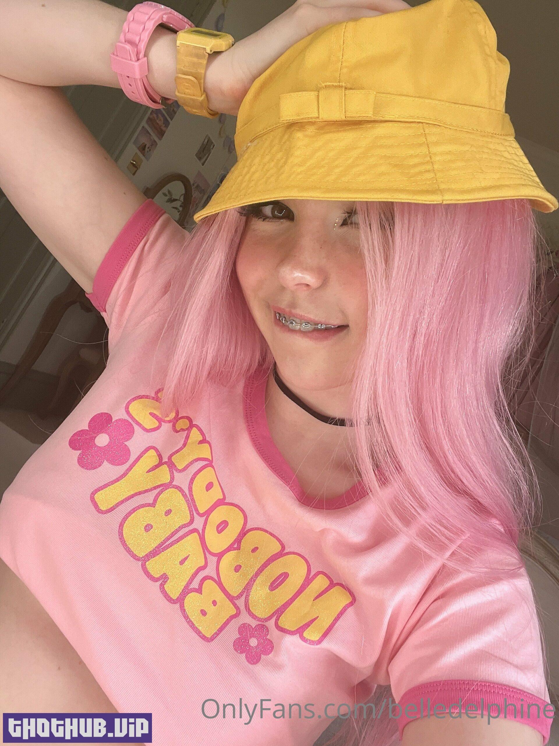 1667572910 639 Top Sexy Belle Delphine Yellow Hat Nude NSFW Porn Leak