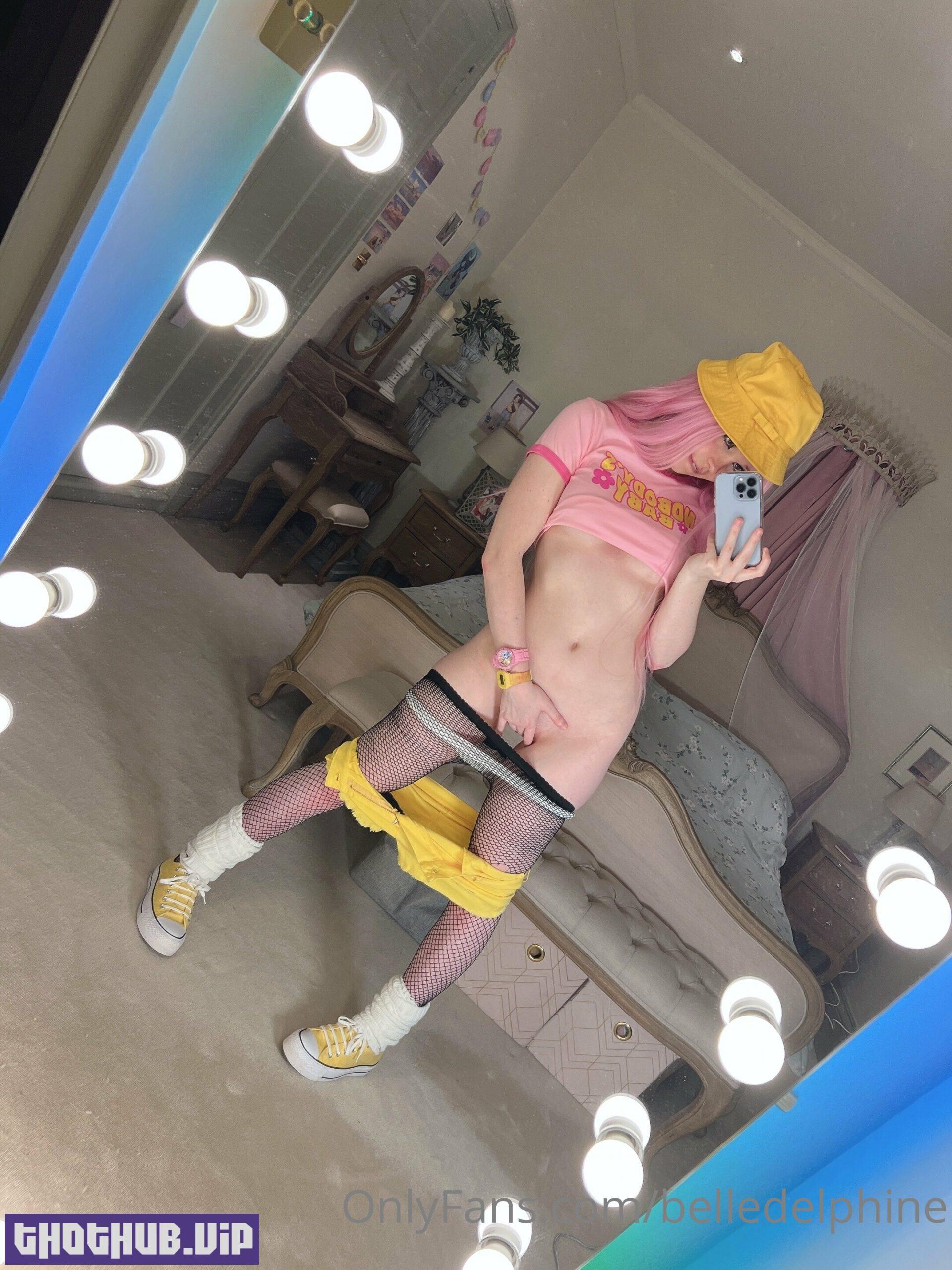 1667572957 517 Top Sexy Belle Delphine Yellow Hat Nude NSFW Porn Leak