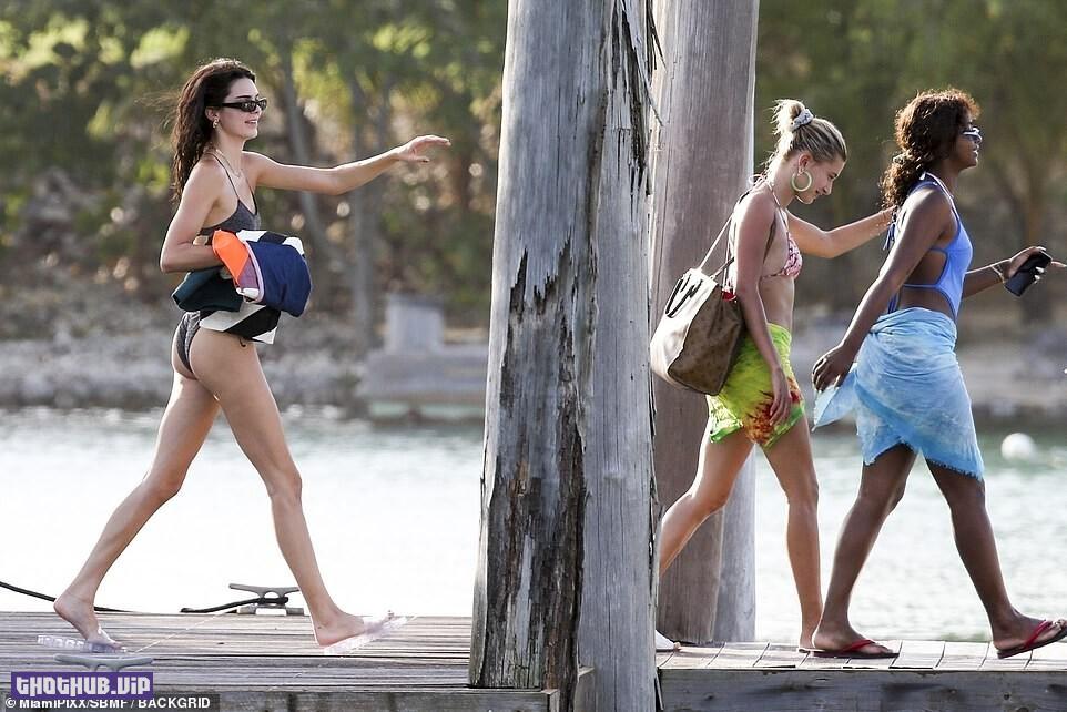 Kendall Jenner And Hailey Bieber Sexy Bikini