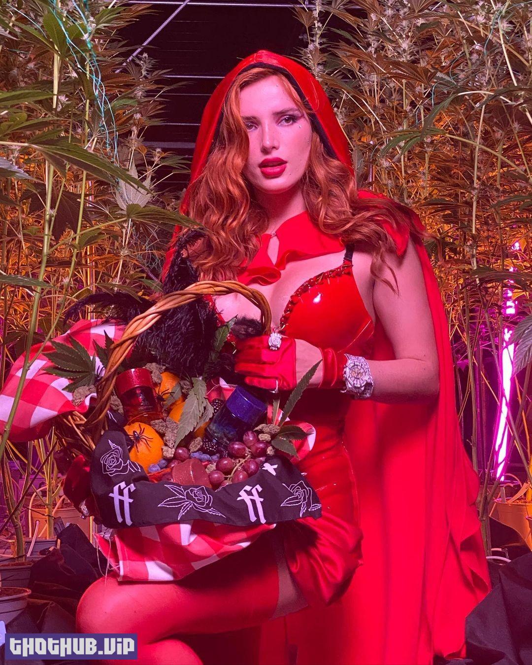 1668705447 430 Bella Thorne Sexy In Red Latex 20 Photos And GIF