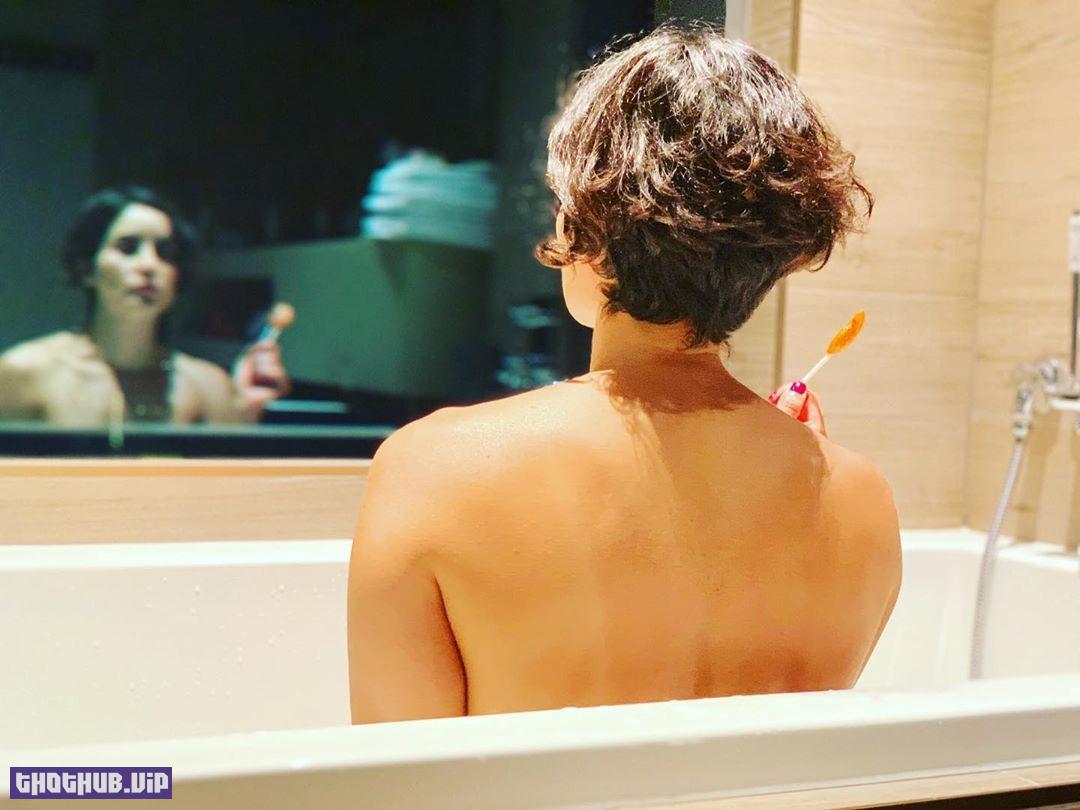 Paola Nuñez Naked in Bath