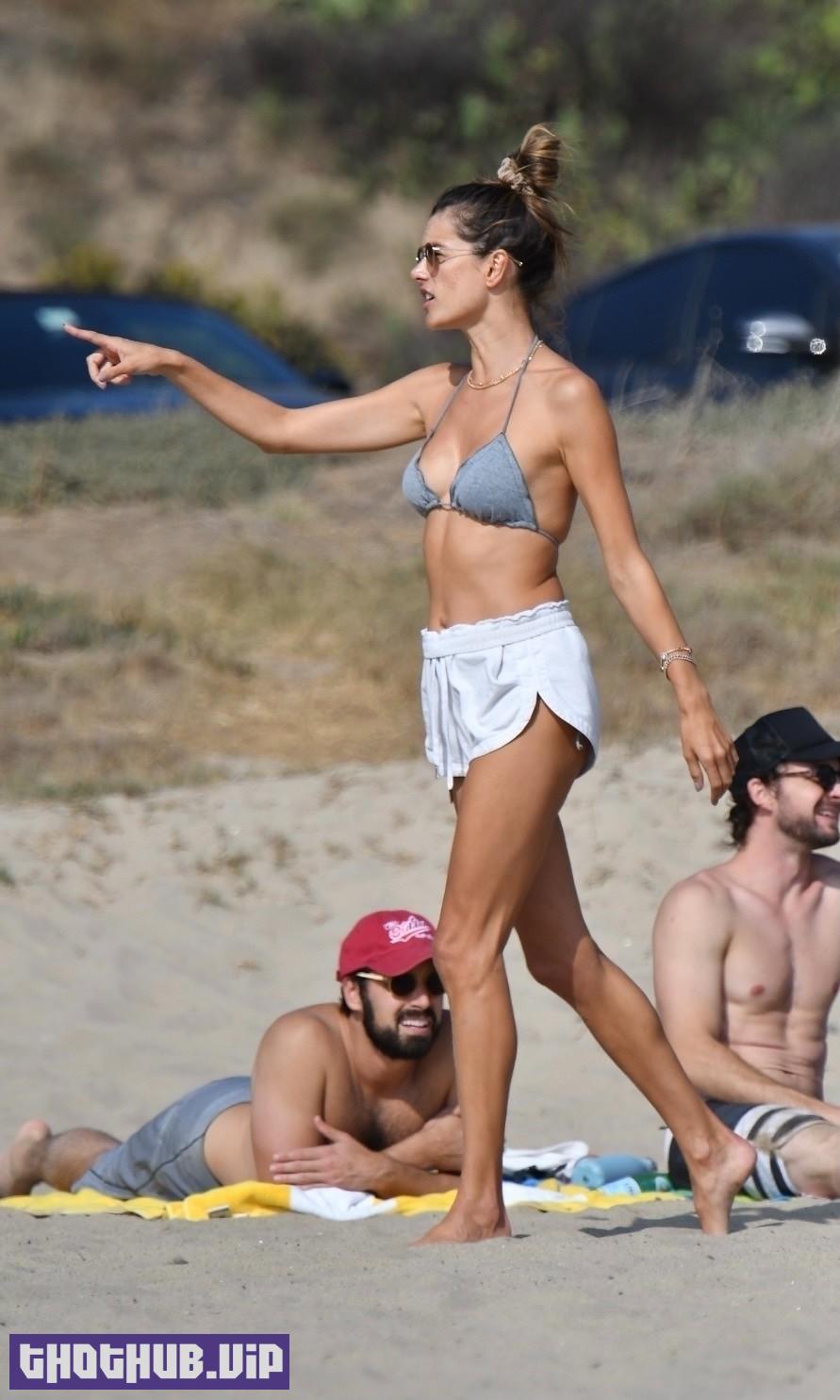 1675606490 310 Alessandra Ambrosio In A Bikini Playing Beach Volleyball 22 Photos