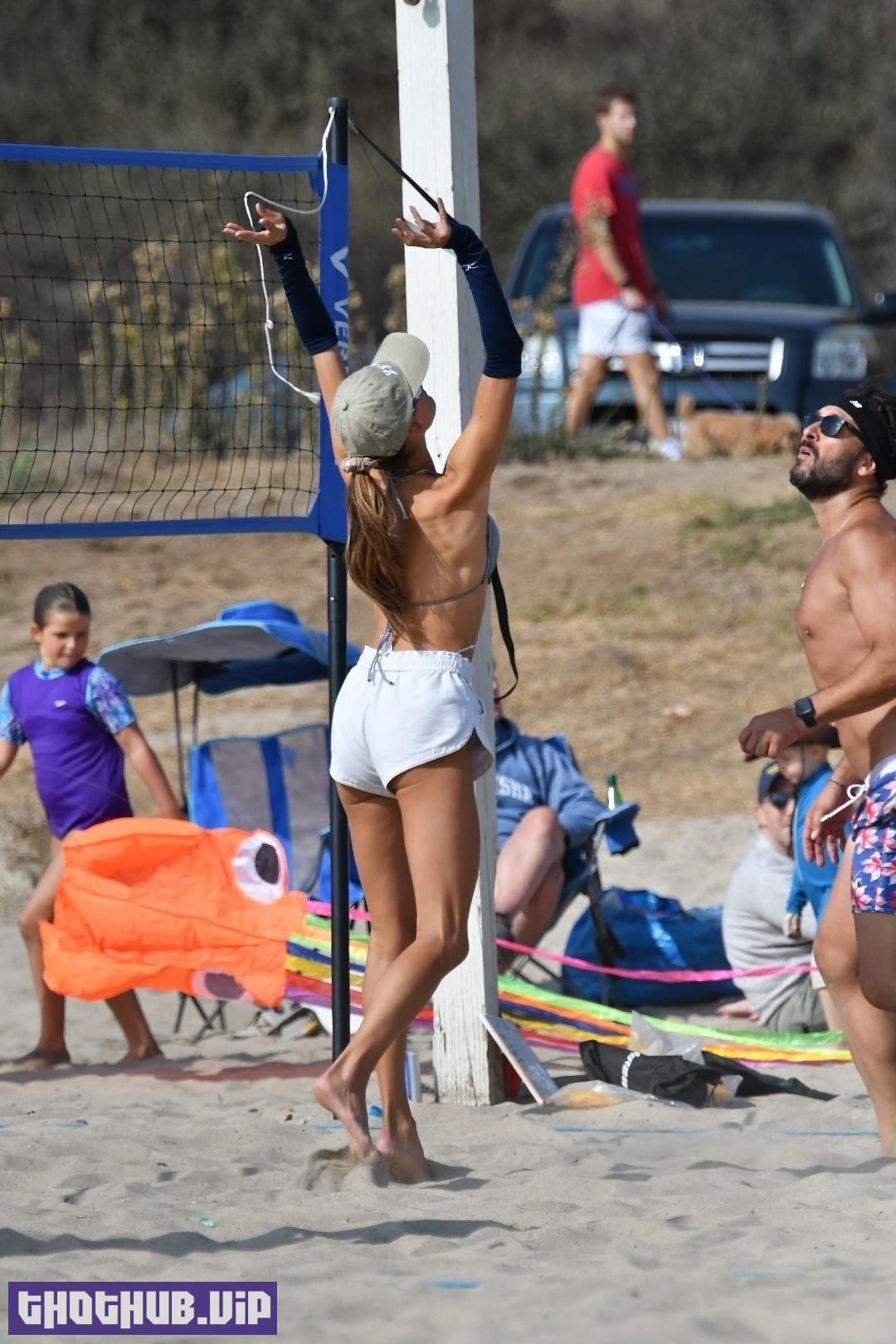 1675606596 229 Alessandra Ambrosio In A Bikini Playing Beach Volleyball 22 Photos