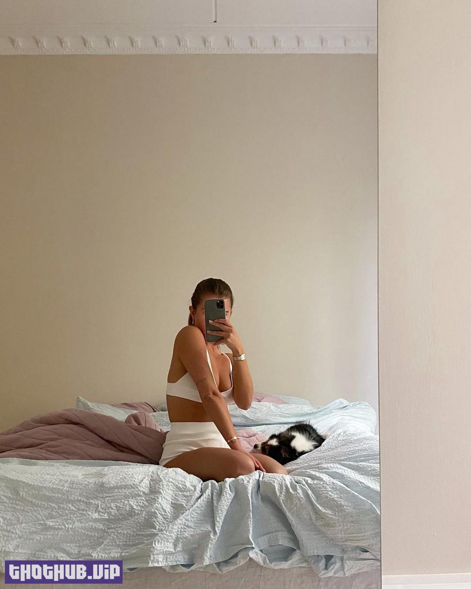Matilda Djerf Selfie In Bed