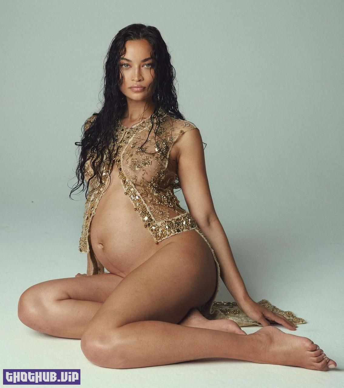 Shanina Shaik Pregnant Nudes
