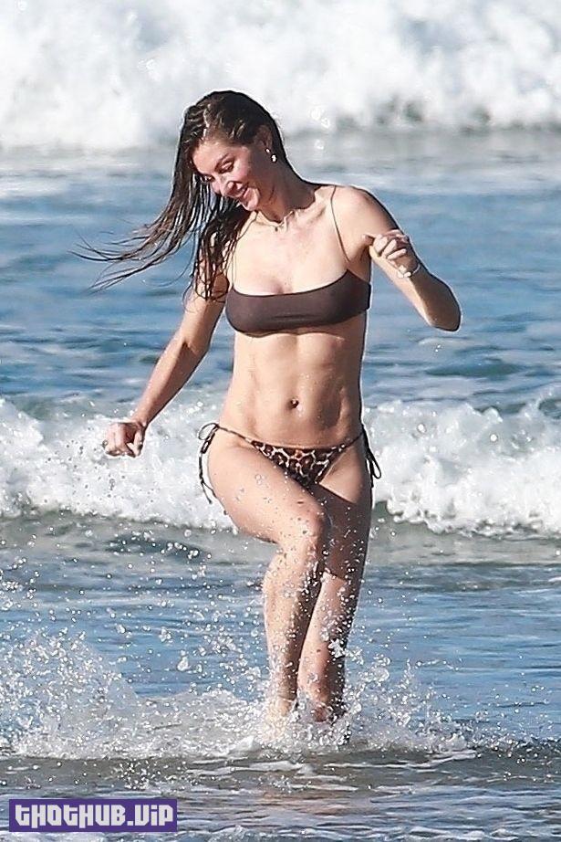 Gisele Bundchen Has Fun On The Beach In A Revealing Bikini