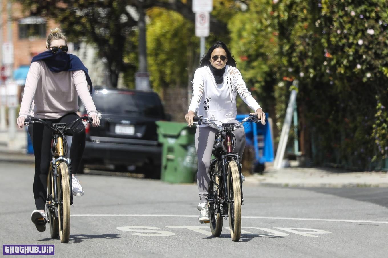 1684024793 953 Michelle Rodriguez On A Bike Ride In LA 24 Photos