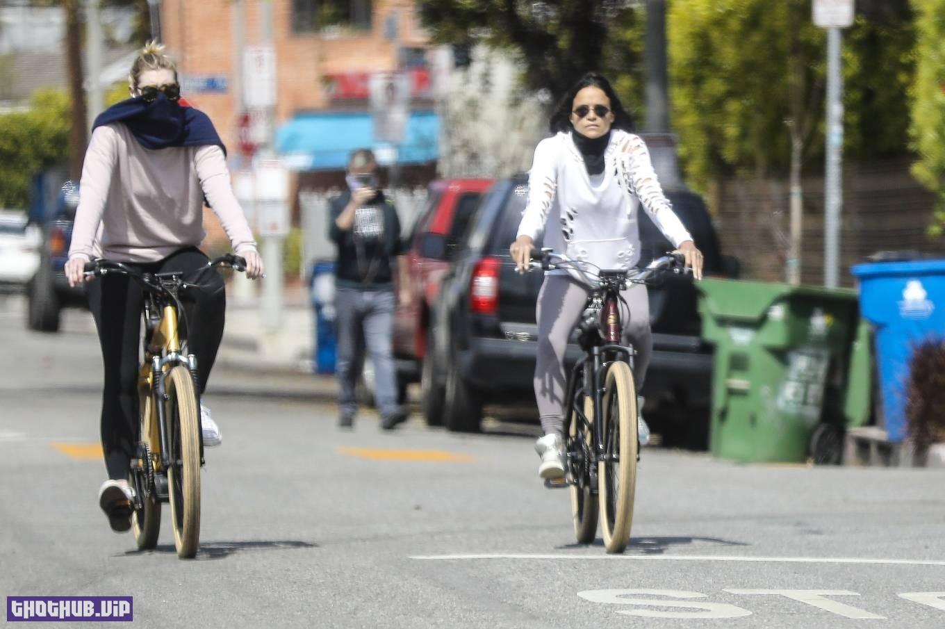 1684024795 984 Michelle Rodriguez On A Bike Ride In LA 24 Photos