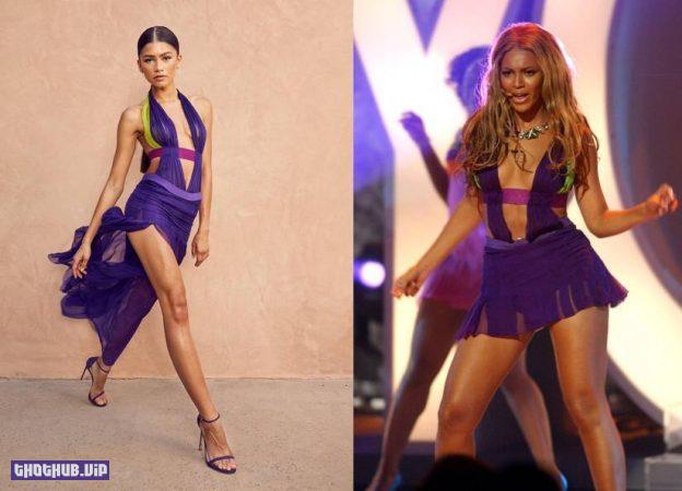 Versace Sexy In Versace Dress Vs Beyonce
