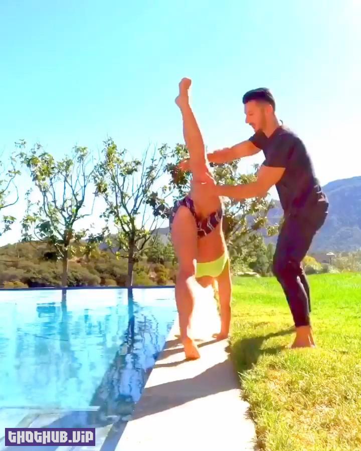 Britney Spears Sexy Yoga