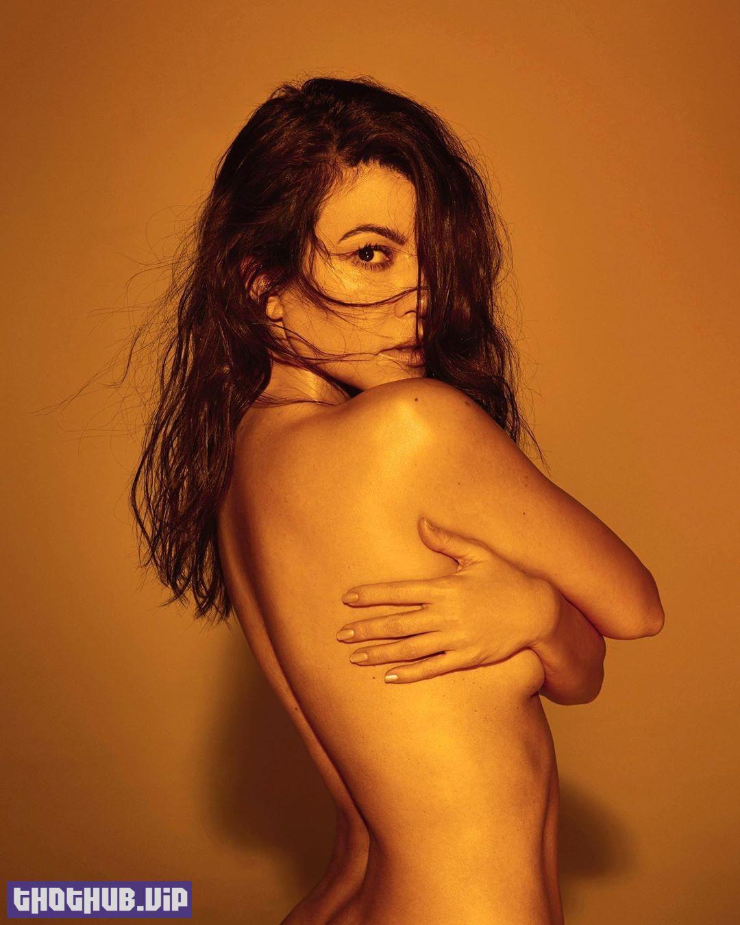 Kourtney Kardashian Nude Covered