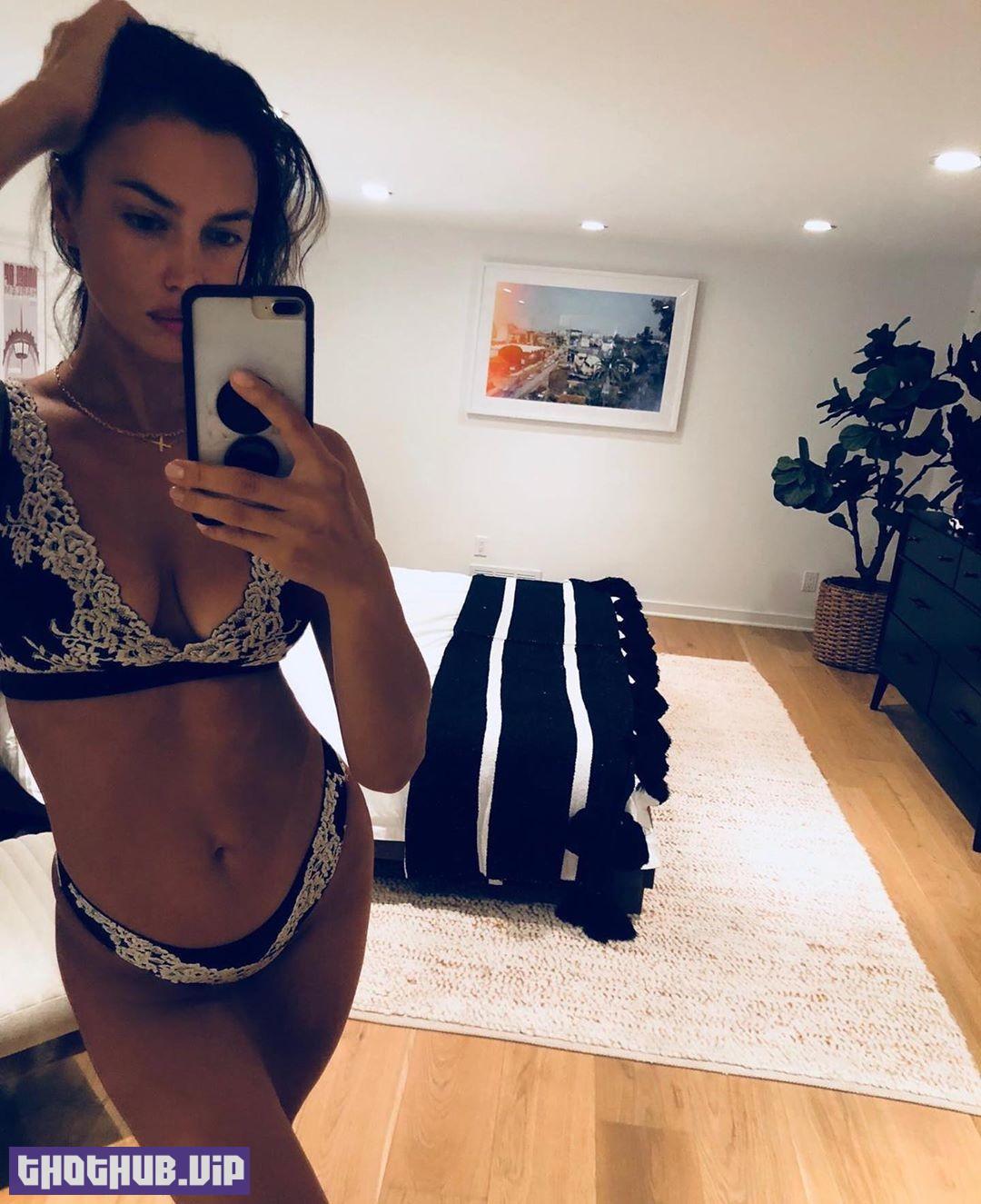 1688316657 8 Irina Shayk Posted A Sexy Selfie In Lingerie 4 Photos