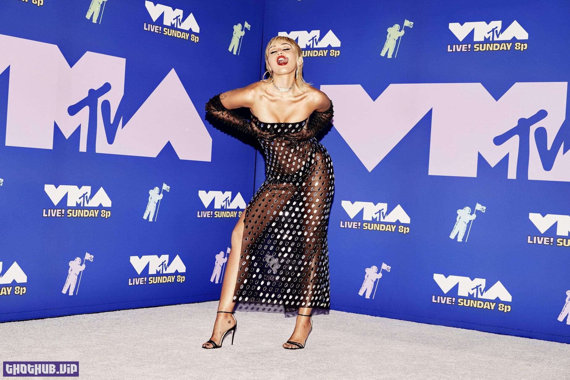 1689268569 256 Miley Cyrus In See Through Dress On MTV VMA And