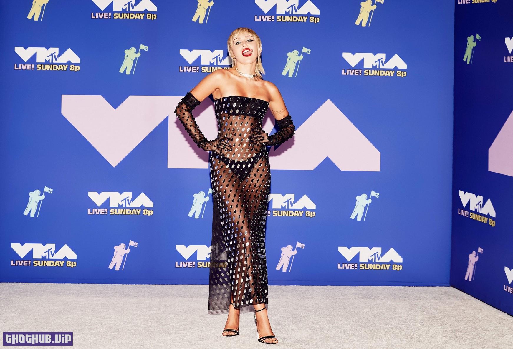 1689268597 462 Miley Cyrus In See Through Dress On MTV VMA And