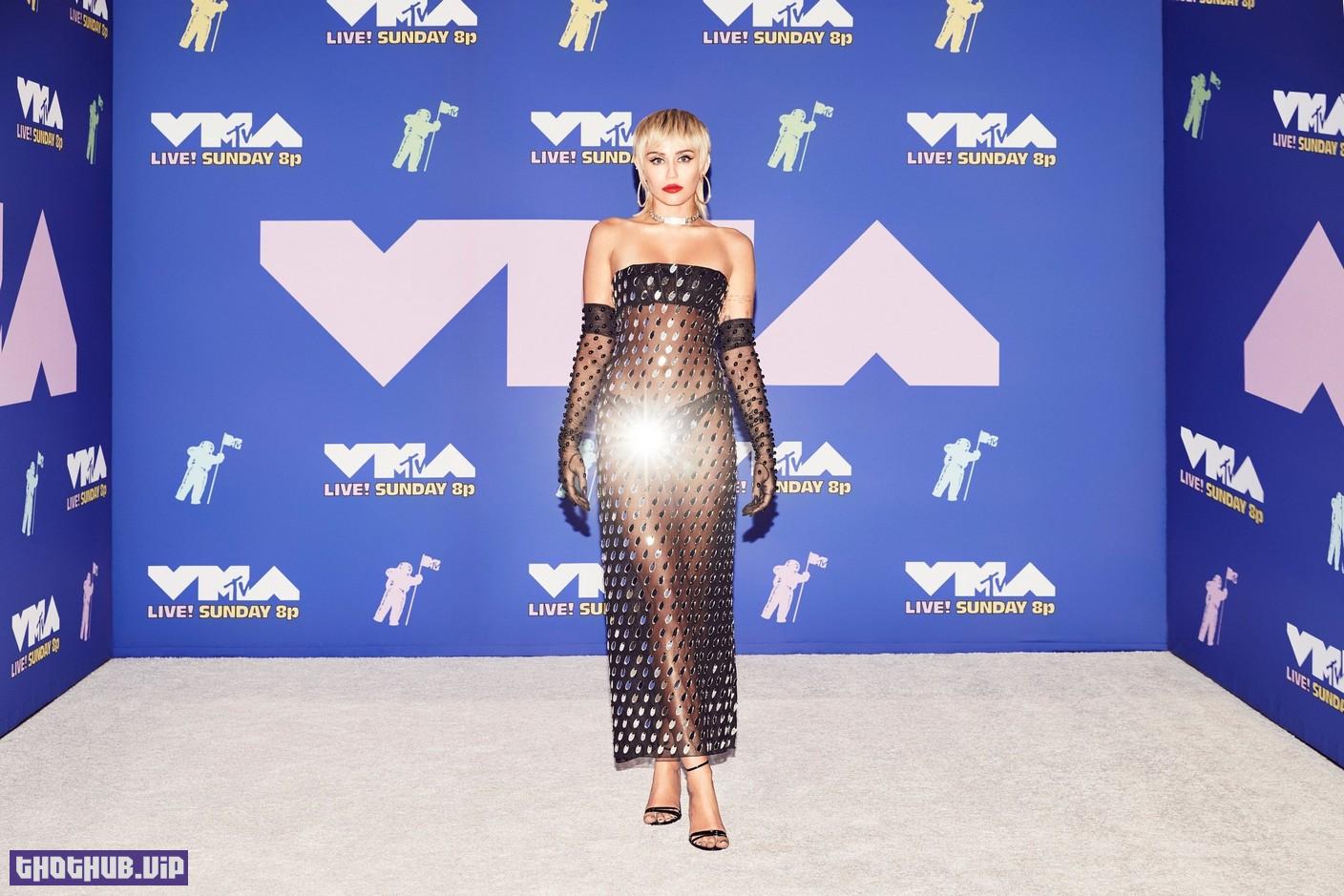1689268639 97 Miley Cyrus In See Through Dress On MTV VMA And