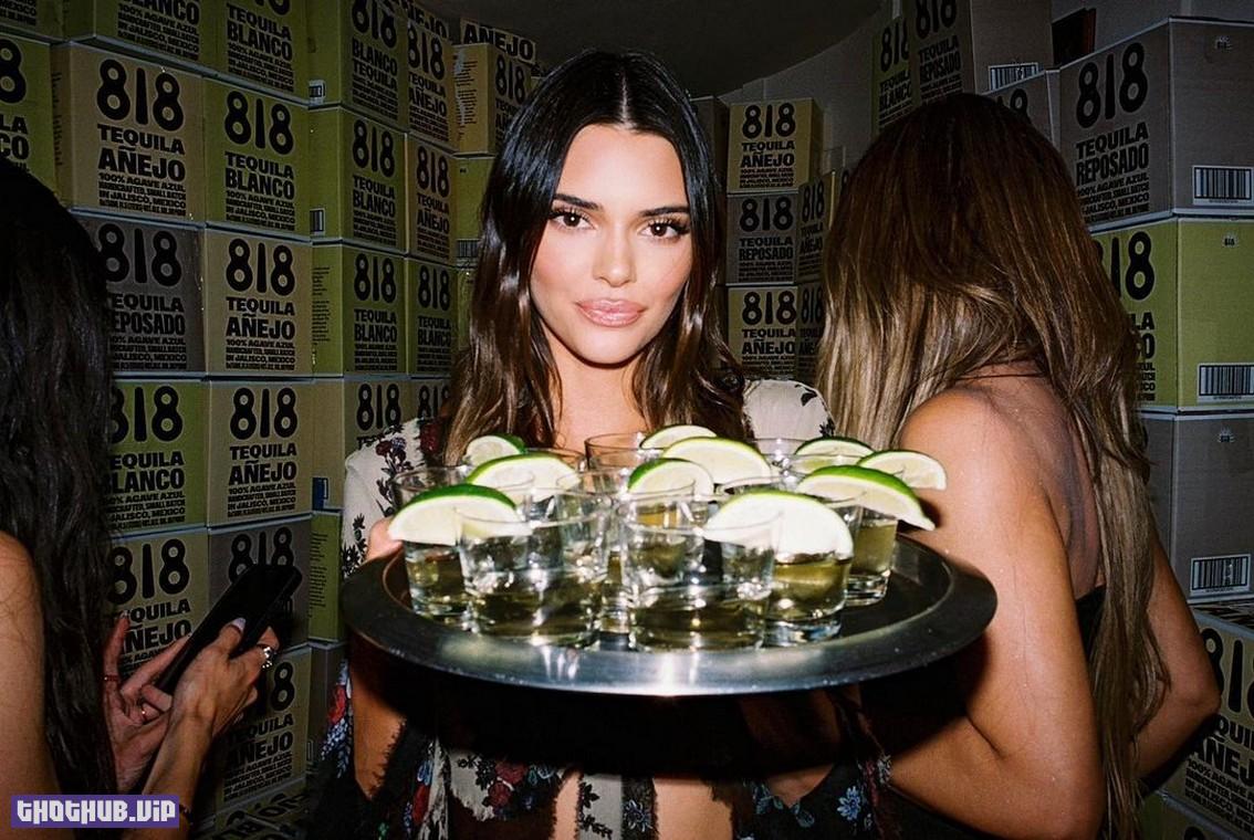 Kendall Jenner Sexy At The Presentation Of Her 818 Tequila