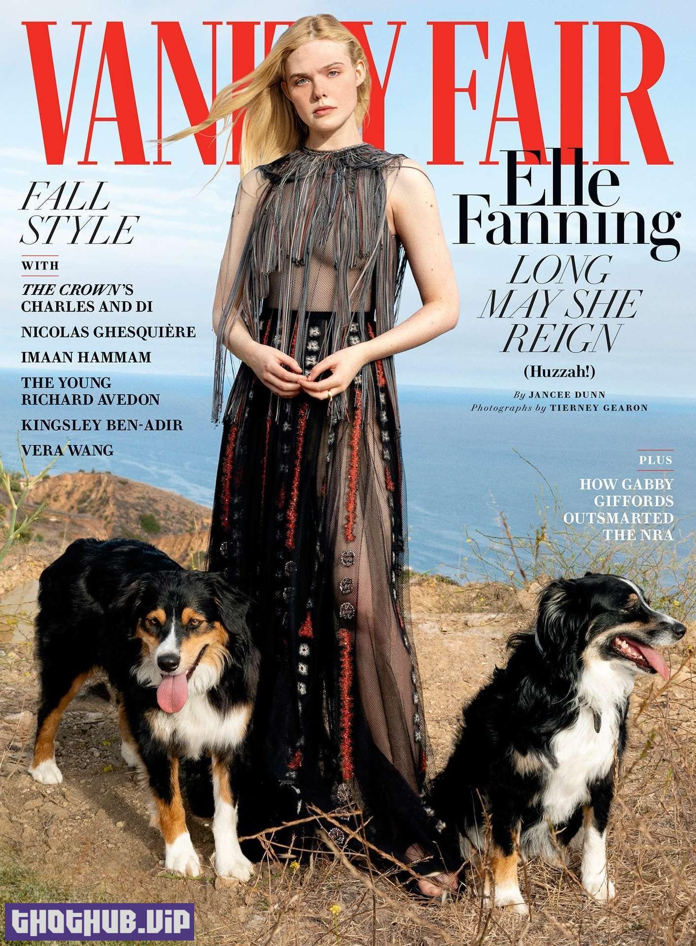 1690492087 445 Elle Fanning Sexy In Vanity Fair 2020 15 Photos And