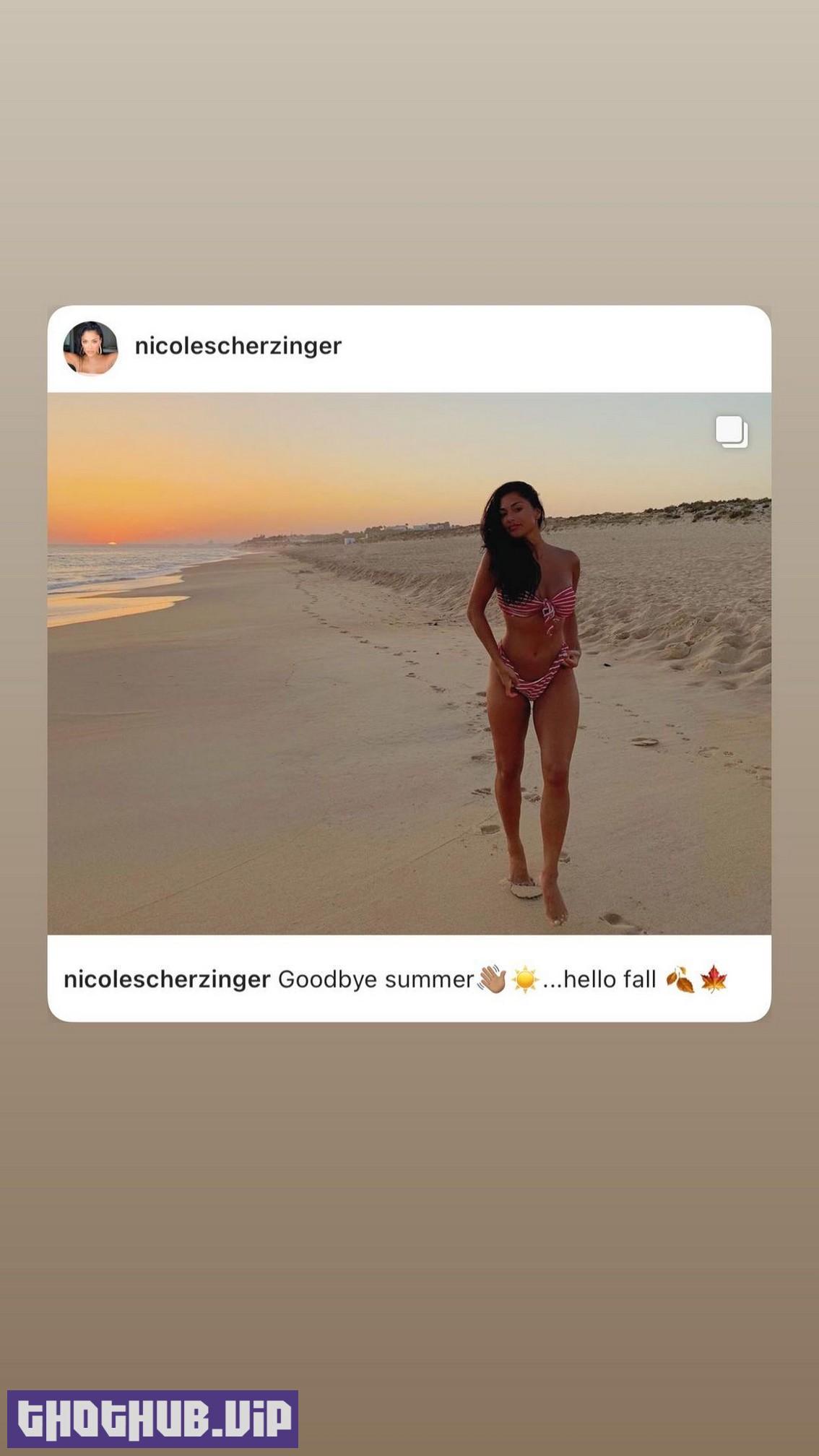 Nicole Scherzinger Said Goodbye To Summer In Sexy Bikini 