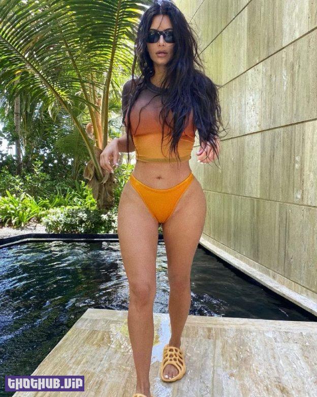 Kim Kardashian In Skims Bikini