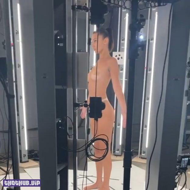 Bella Hadid Nude 3D Scanning