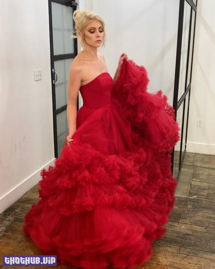 Taylor Momsen Sexy In Red Dress