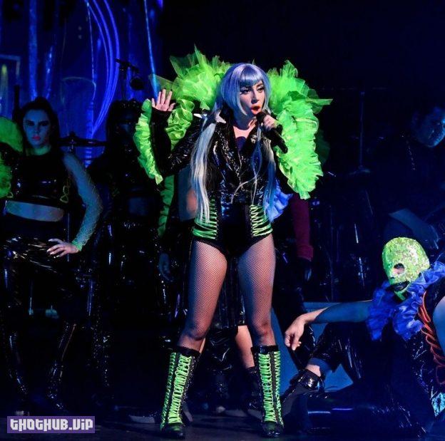 1702400681 828 Lady Gaga Cleavage At Dom Perignon Party 9 Photos