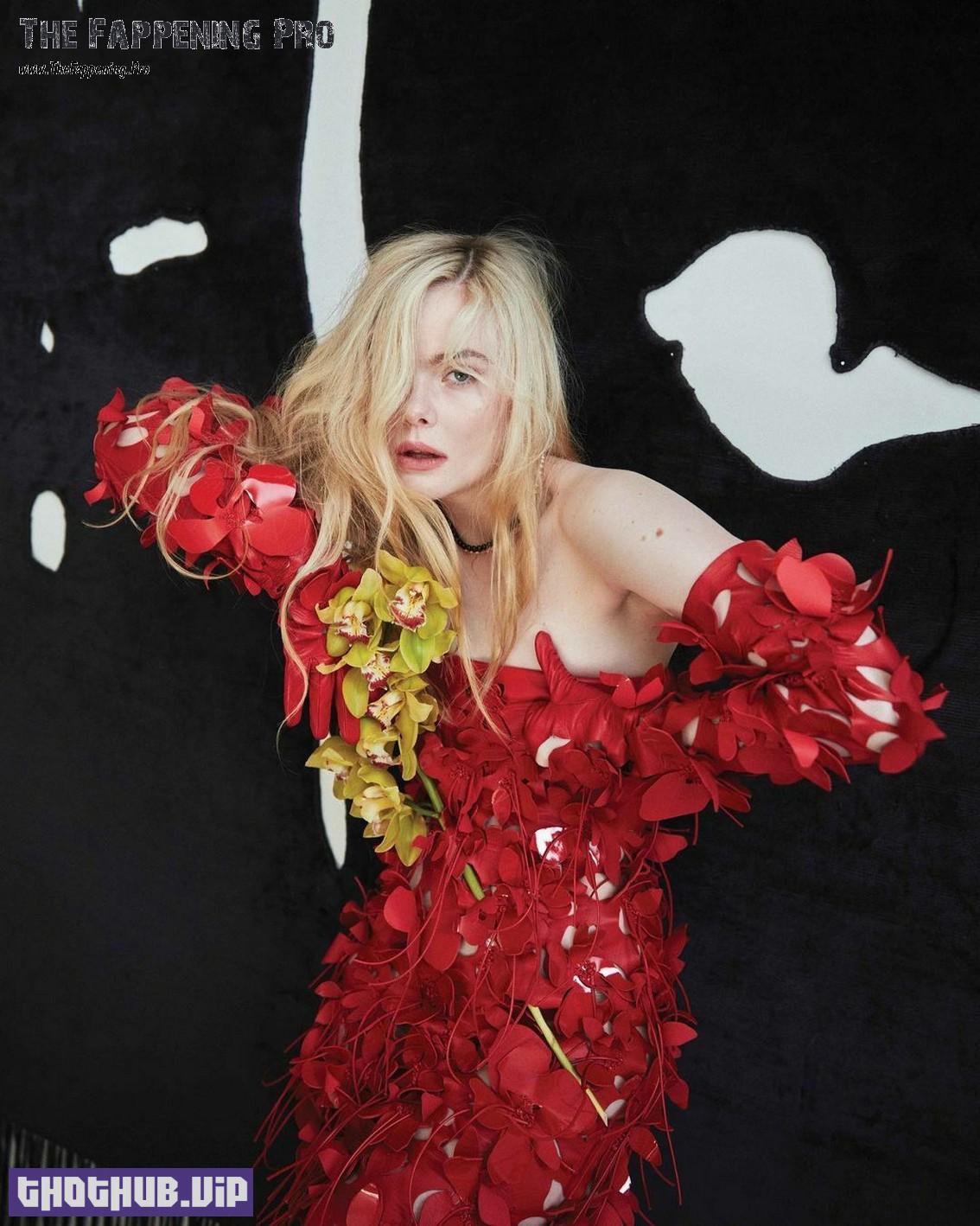 1702539881 906 Elle Fanning Sexy In Flaunt Magazine April 2023 13 Photos