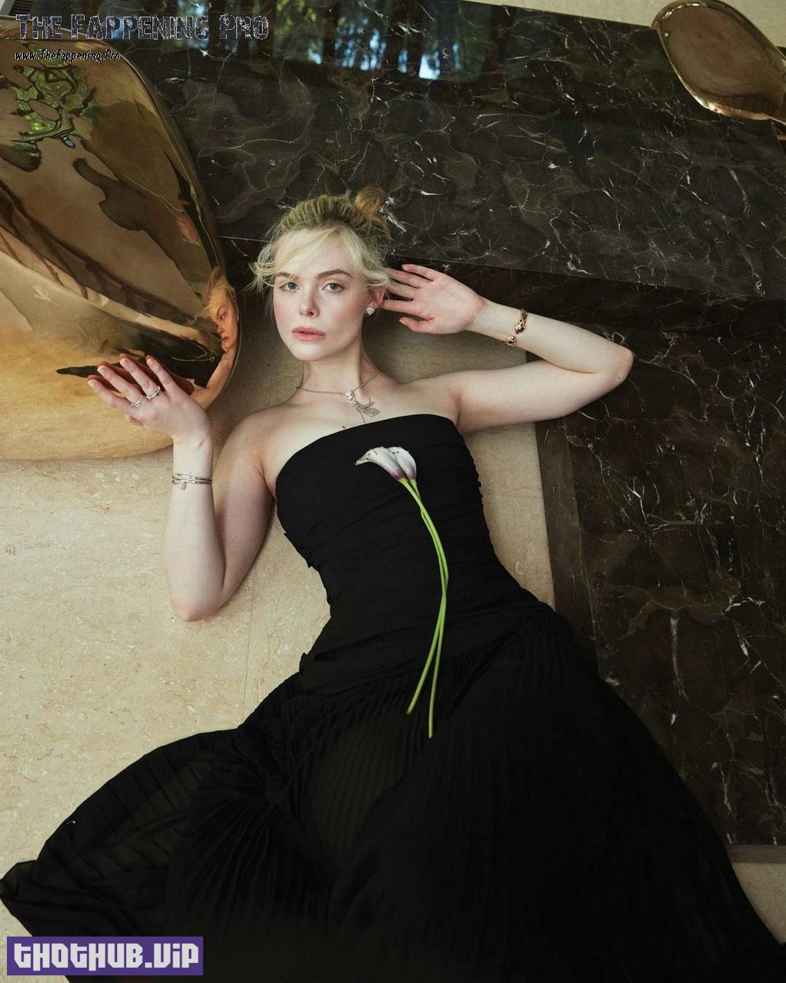 1702539889 674 Elle Fanning Sexy In Flaunt Magazine April 2023 13 Photos