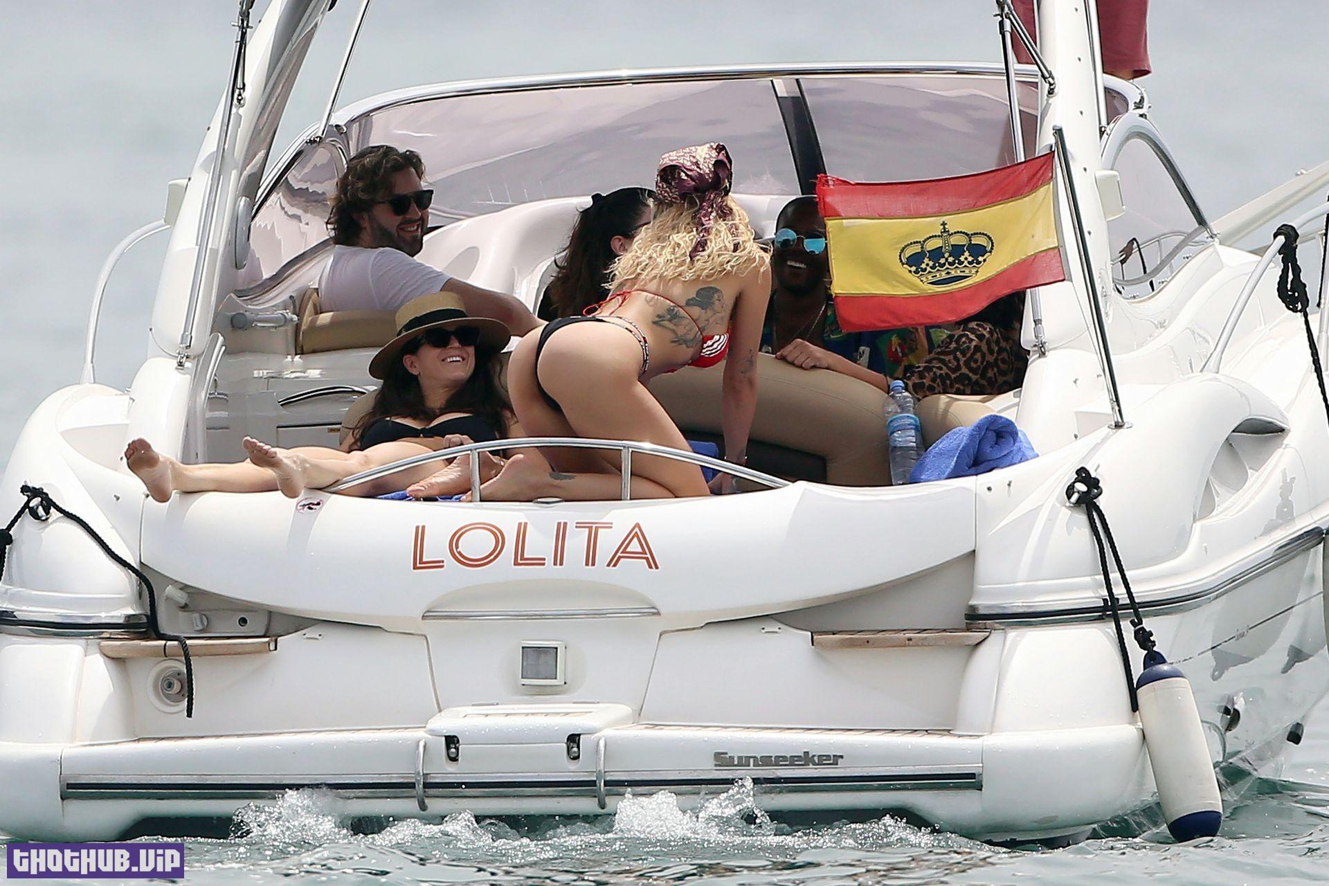 Rita Ora Posing in a bikini