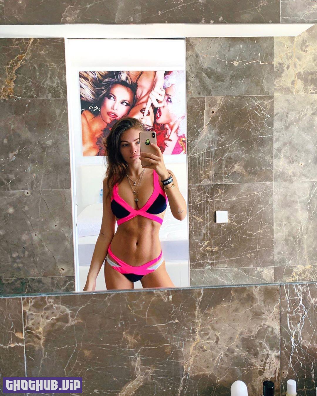 Thylane Blondeau Bikini Selfie