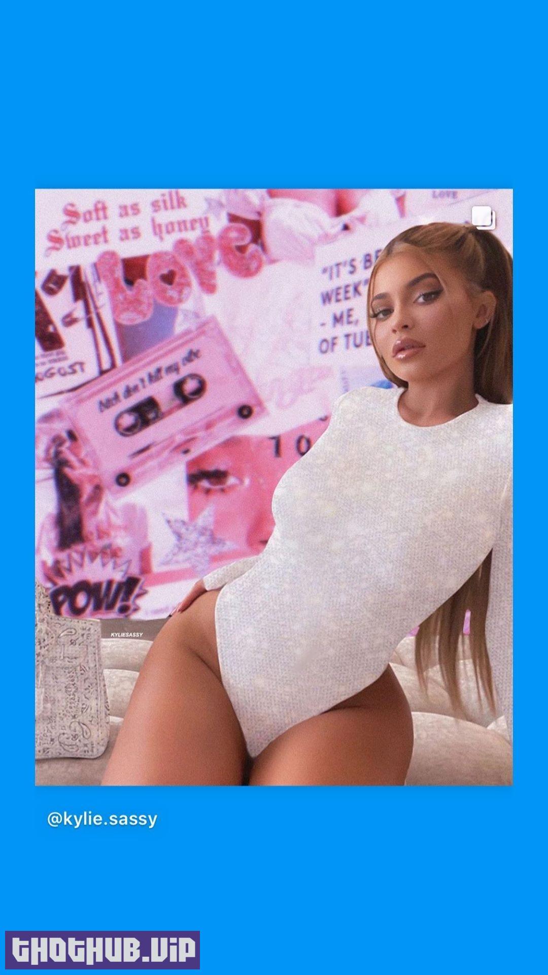 1709081408 595 Kylie Kristen Jenner In Sexy Bodysuit 5 Photos And Videos